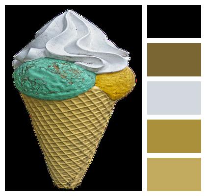 Ice Cream Waffle Cream Image